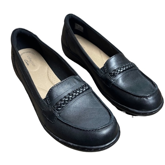 Clarks Shoes Clarks Cora Viola Womens Leather Loafers Poshmark